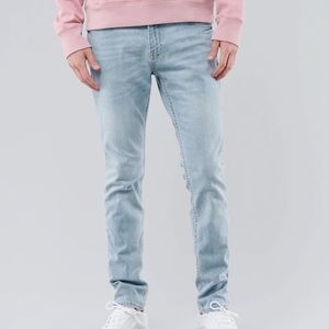 Hollister Flex light wash skinny Jean